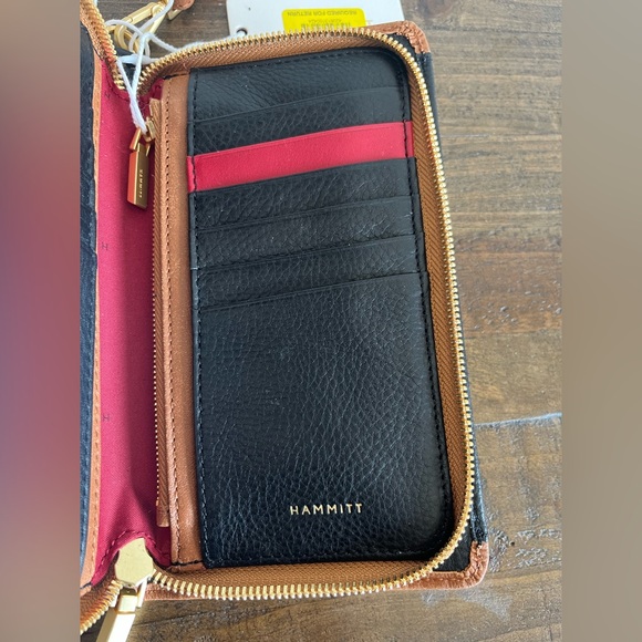 Hammitt Bryant Wristlet Wallet North End Brushed Gold NWT - Picture 11 of 14
